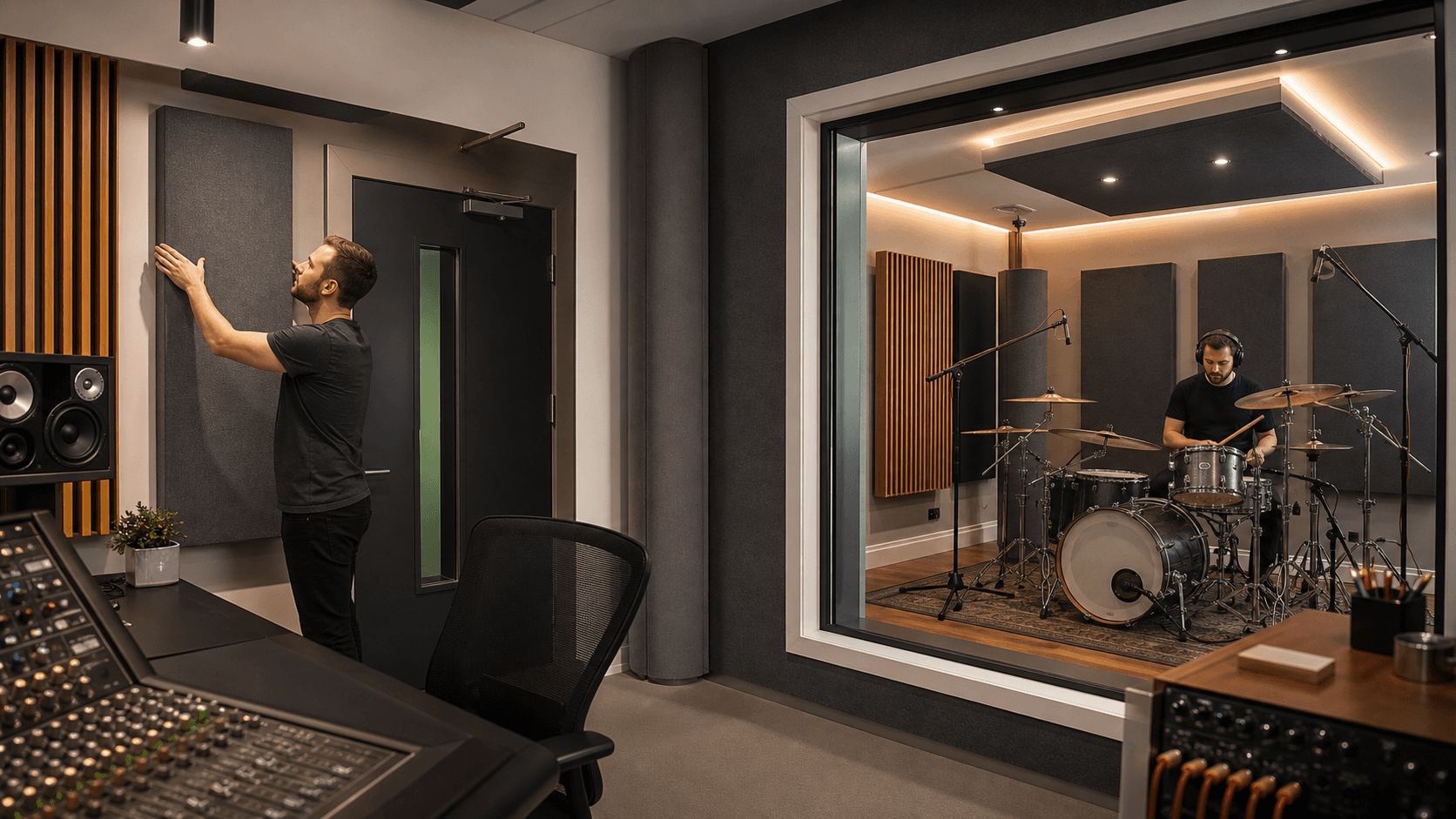 Inside Drum Booth Design: Acoustic Treatment That Actually Works