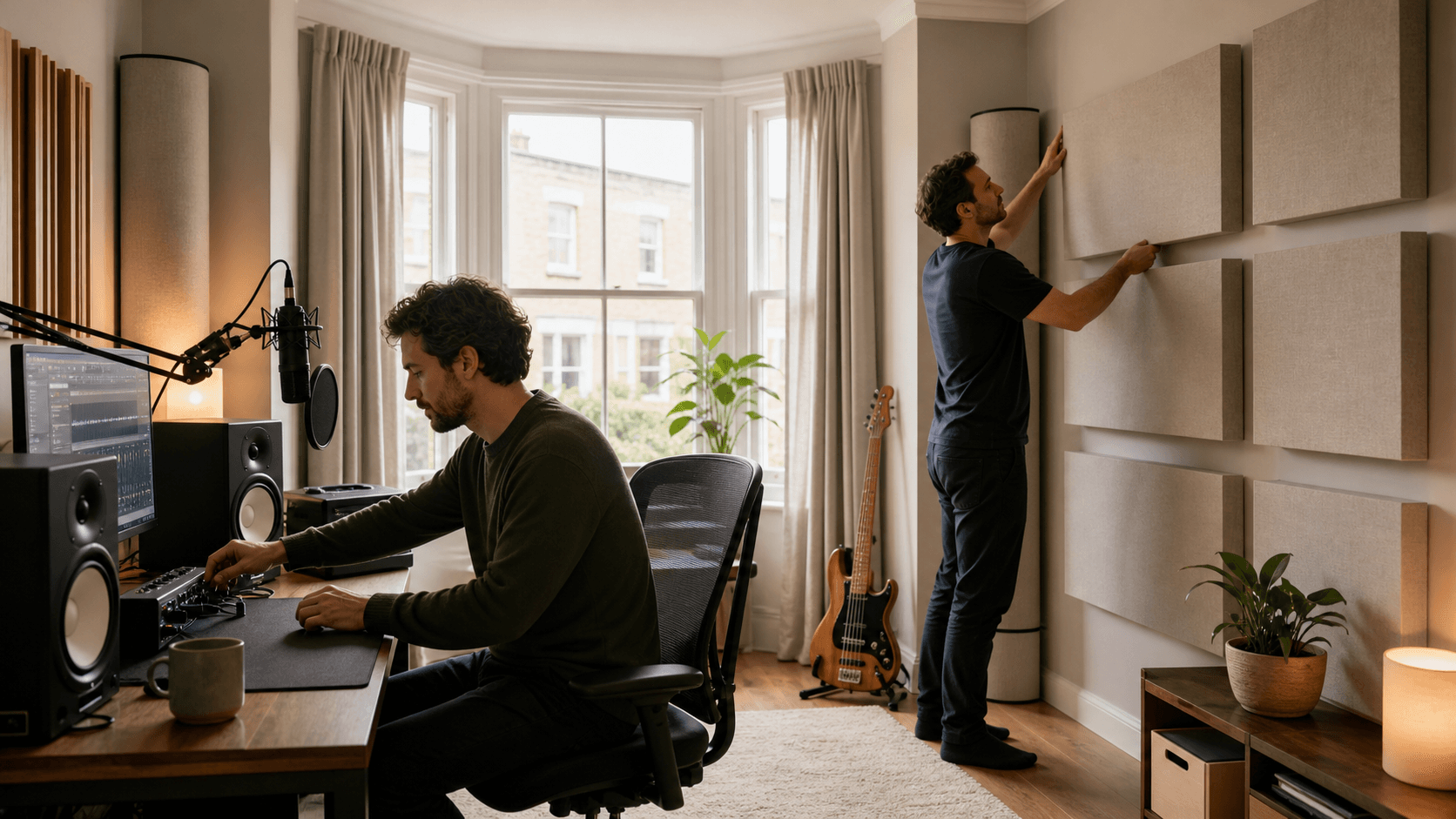 Maximising Studio Acoustics in Small UK Spare Rooms