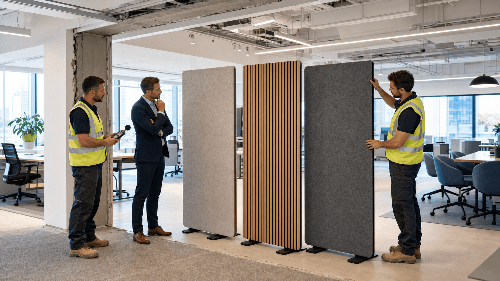 Which Office Panel Is Best After Removing Internal Partition Walls?